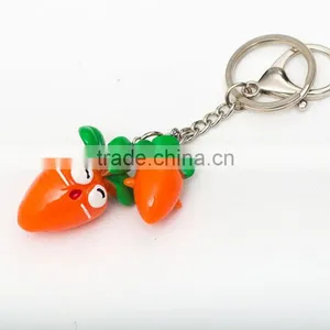 Keychain for Children / Carrot Funny Keychiain thumbnail-1