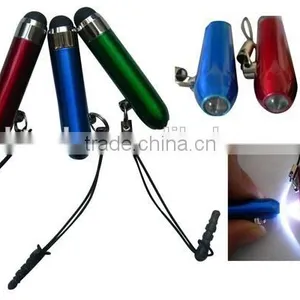 Promotional Mini Touch Screen Pen With LED Light thumbnail-1