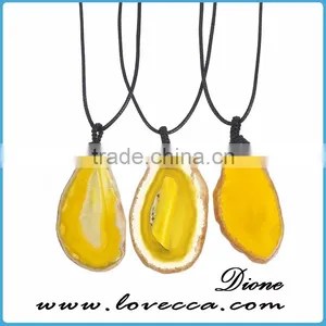 Gift For Wife Mom Natural Agate Necklace Crystal Necklace Stone Agate Jewelry thumbnail-6