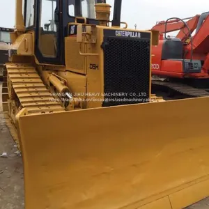 Бывшая гусеничная бульдозер Caterpillar D5H thumbnail-4