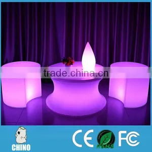 RGB Lighting Led Table and Led Chair Hot Sale thumbnail-1