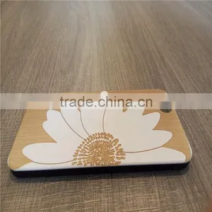 Classical Chinese 2017 Newest Design PC Sticked With Wood Cartoon Carving Cell Phone Case for Iphone thumbnail-4