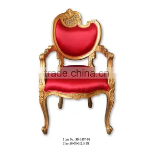 MD-1407-01 Leading Antique Furniture Pair Chair for Home and Hotel Decor thumbnail-1
