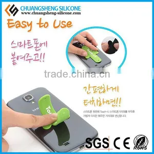 Practical Promotional Gift Sticky One Touch u Silicone Mobile Phone Stand thumbnail-4