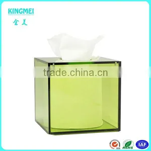 Shenzhen Kingmei Hot Sale Kinds of Acrylic Vanity Tissue Box,napkin Box thumbnail-4