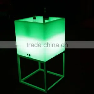 LED Wine Display Cube Shelf for Hotel Clubs or Events Led Cube thumbnail-2