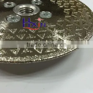 Circular Electroplated Diamond Saw Blades for Soapstones/Electroplated Diamond Cutting Disc for Travertines thumbnail-1