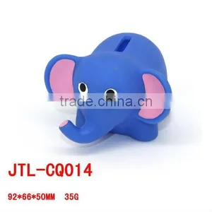 New Cute Plastic Animal Piggy Bank for Kids thumbnail-3