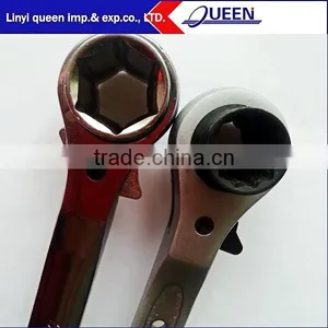 Double Size Reversible Scaffolding Ratchet Wrench thumbnail-1
