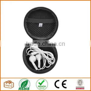 3 in 1 Earphone Handsfree Hard PU Case Plus Round Earphone Case thumbnail-2