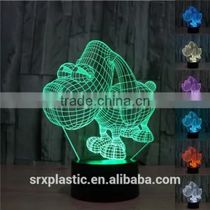 Innovative 3D Led Night Doggy Shape 3d Light as Kids Christmas Gifts Made in China thumbnail-1
