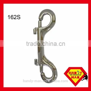 Small Stainless Steel 316 Double End Carabine Dog Pet Carabiner Hook thumbnail-1
