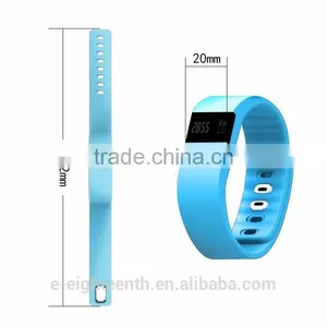 TW64 Smart Watch Fitness Tracker Sports Pedometer Bluetooth Bracelet Waterproof Watch thumbnail-1