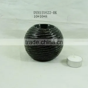 Round Ceramic Candle Holders Chirstmas Decorations thumbnail-4