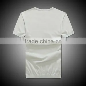 Raidy Boer Men's Knitwear Short t Shirt With Round Neck 100%cotton 80/2 thumbnail-3