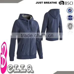 Mens Full Zipper Lightweight Wholesale 100% Cotton Men Sweatshirts thumbnail-1