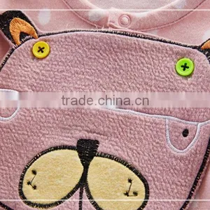 2017 Autumn New Design Bear Pattern Baby Boy Clothes Romper thumbnail-5