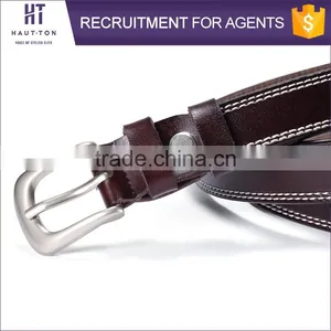 HAUTTON Brand Fashion Casual Ladies Alloy Pin Buckle Waist Belts Hot Sale Woman Genuine Split Cow Leather Belt thumbnail-4