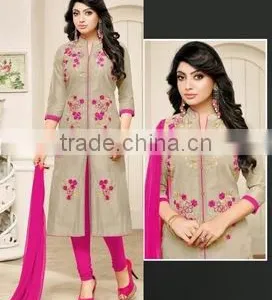 Fabulous Style Readymade Embroidery Suits/wholesale Sweat Suits/ladies Suits Lace Design thumbnail-1