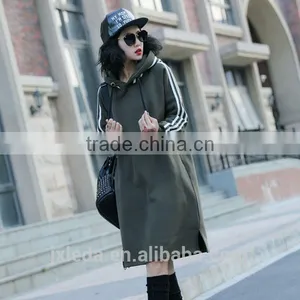 Latest Design Extended Hoodie Round Bottom Hoodie With Long Hoodie String thumbnail-4