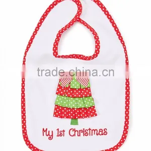 High Quality and Durable Bandana Bibs Reasonable Price Christmas Organic Cotton Drool Baby Bibs thumbnail-3