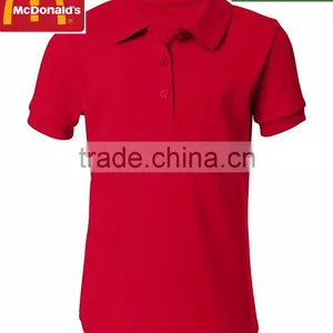 New Design T-shirt Woman TC Polo t Shirt China Factory thumbnail-1