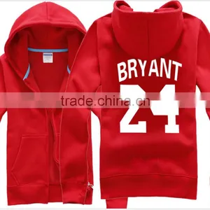 Zipper Up Hoodie Cotton Sweatshirt With Printing Logo thumbnail-1