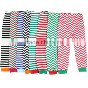 2016 New Arrival Chevron Pajamas Pants Kids Stripe Pajamas Girls Leggings thumbnail-3