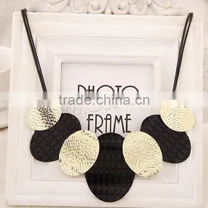 Waxed Cotton Cord Necklace High End Fashion Jewelry Necklace Wholesale Costume Ladies Necklace Jewelry thumbnail-1