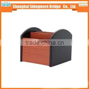 China Shcool Apparatus Supplier Hot Wholesale High Standard MDF Wooden Pen Holder for Office thumbnail-6