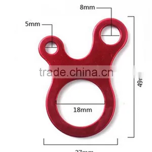 3 Hole EDC Survival Buckle Knotting Buckle Aluminum Alloy thumbnail-4