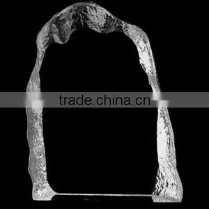 Wholesale Blank Crystal Iceberg For Souvenirs Office Decoration JKC-0092 thumbnail-2