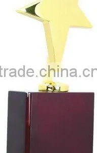 Star Shape Wooden Trophy thumbnail-1