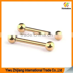 Stainless Steel Rainbow Color Tongue Rings Wholesale Body Jewelry Manufacture Supplier thumbnail-4