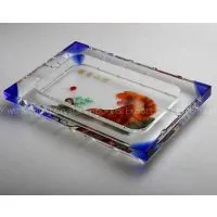 Rectangle Crystal Ashtray thumbnail-1