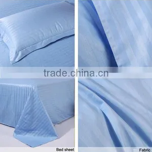 Factory Direct Price 100% Cotton King Size 4pcs Bedding Set Used in Hotel and Hospital,include Bed Sheet,duvet Cover,pillow Case thumbnail-5