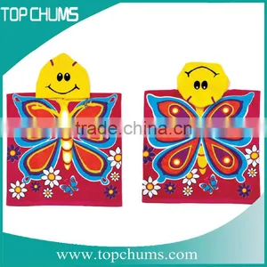 100% Cotton Reactive Printed Kids Hooded Towel thumbnail-1