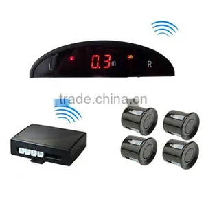 2014 Dual Core Car Wireless Parking Sensor Reverse Backup Radar Parking System 12V Parktronic Wireless Sensor de Estacionamento thumbnail-3