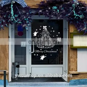 Christmas Snowflake Tree and Angel Removable Window/Wall Sticker Christmas Decoration thumbnail-1