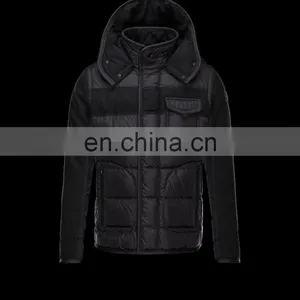 Men Chic Down Jacket With Detachable Hood thumbnail-1