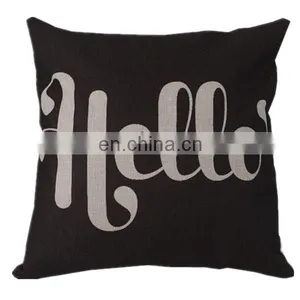 Top Selling Cheap New Design Car Seat Cushion Cover Fashion Digital Decor Plain Cotton Throw Pillow Cover thumbnail-1