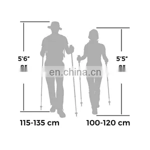 PandaBear 5 Sections Lightweight Carbon Fiber Folding Walking Stick thumbnail-6
