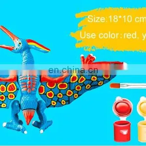 Kids Mini Painting Dinosaur Figure New Toy Preschool Educational Toys thumbnail-4