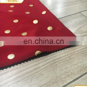 Hot Design 95% Polyester 5% Spandex Printing Fabric FDY With Foil thumbnail-3
