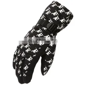 Professional High Quality Colorful Customized Waterproof Winter Outdoor Ski Gloves thumbnail-3