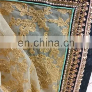 Women's Stylish Party Wear Heavy Resham Embroidery Georgette Salwar Kameez 2017 thumbnail-5