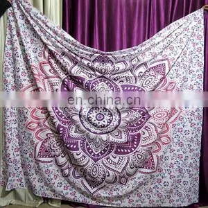 Hippie Indian Mandala Roundie Round Towel Throw Tapestry Beach Yoga Mat Bohemian BEACH THROWS thumbnail-6