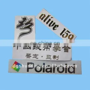 Dongguan High Quality Custom Chrome Siver Sticker thumbnail-3