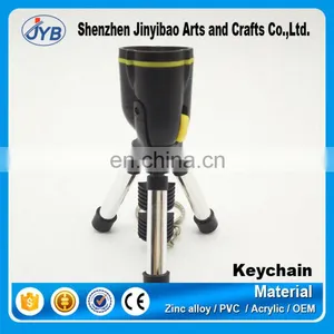Plastic Mini Flashlight Mini Flashlight Keychain Light Triangle Bracket Corner Folding Flashlight Key Chain thumbnail-4
