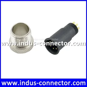 Ip68 a Code 12 Pin Rated Voltage M12 Molded Connector for Phone Line Cord thumbnail-3